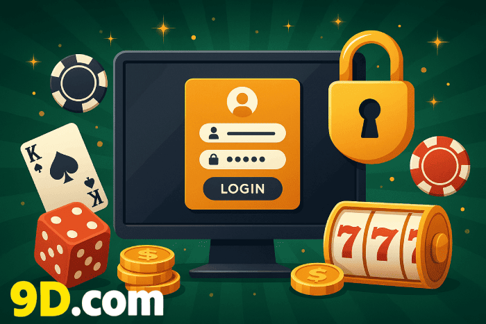 Figura 2 do login da 9D