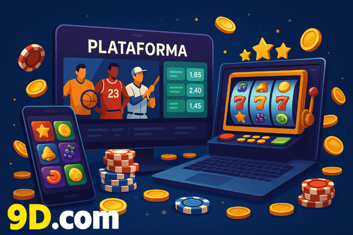 Plataforma 9D: Cassino, Bônus e Ganhos